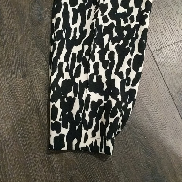 Zara animal print Pull on dress pants - Picture 3 of 7